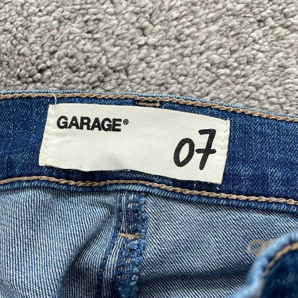 Garage Ripped Jeans Size 7 - Picture 3 of 7